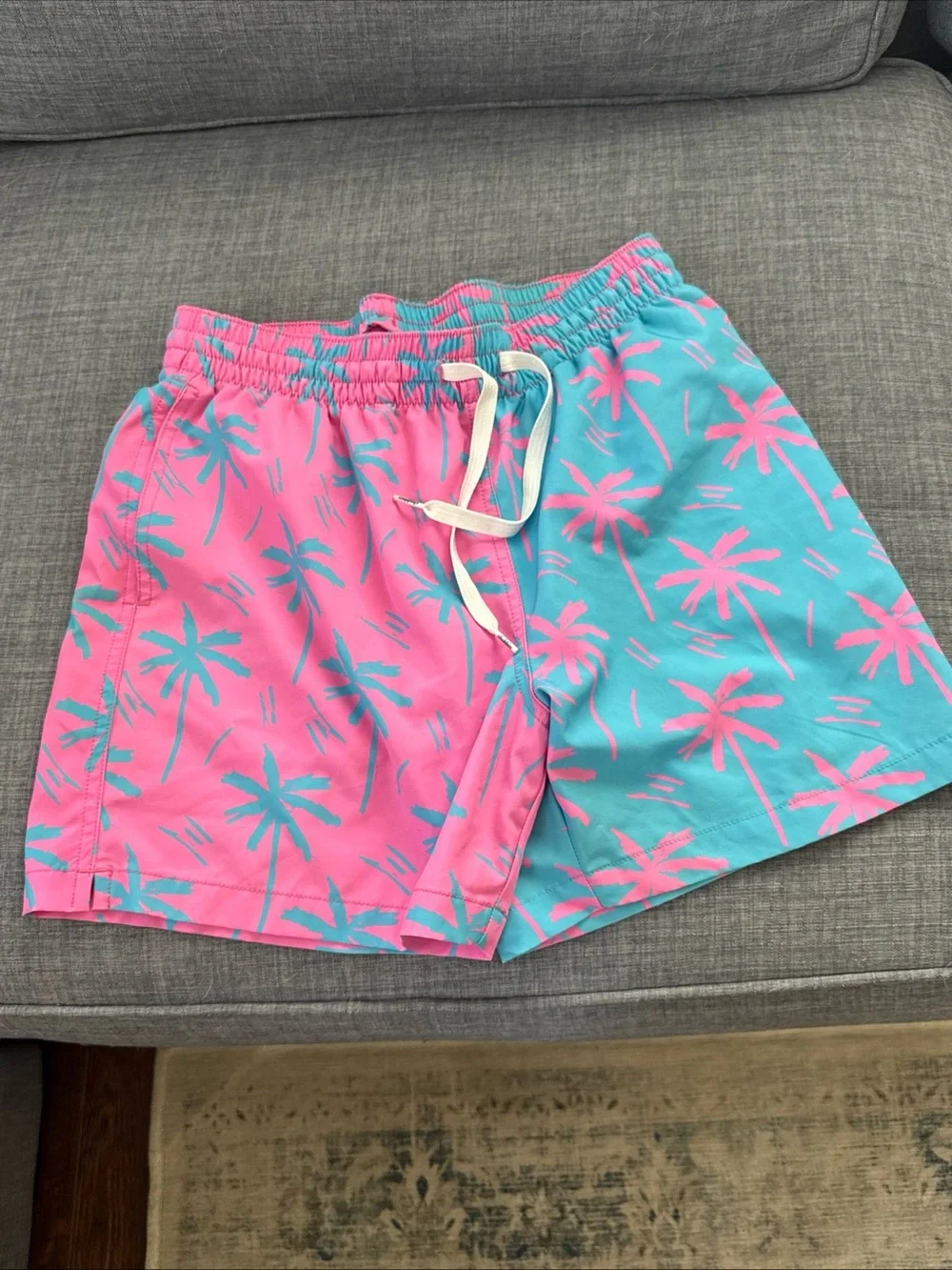 Chubbies The Prince Of Prints Dual Colored Swim Shorts Trunks Lined 7 Inch small